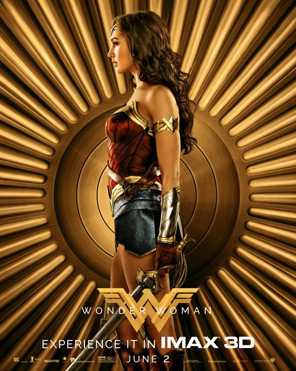 1000 piece jigsaw puzzle for the movie poster: Wonder Woman (2017) ver15