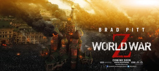 1000 piece jigsaw puzzle for the movie poster: World War Z (2013) ver14