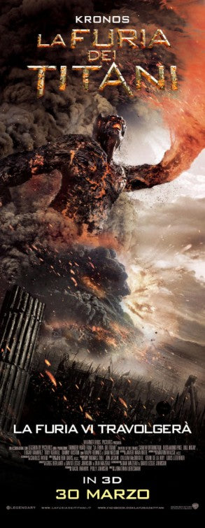 1000 piece jigsaw puzzle for the movie poster: Wrath of the Titans (2012) ver8