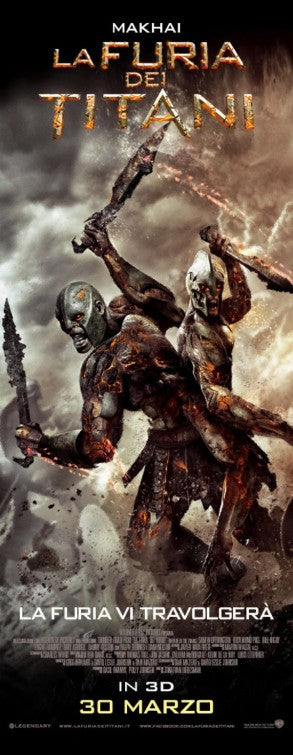 1000 piece jigsaw puzzle for the movie poster: Wrath of the Titans (2012) ver9
