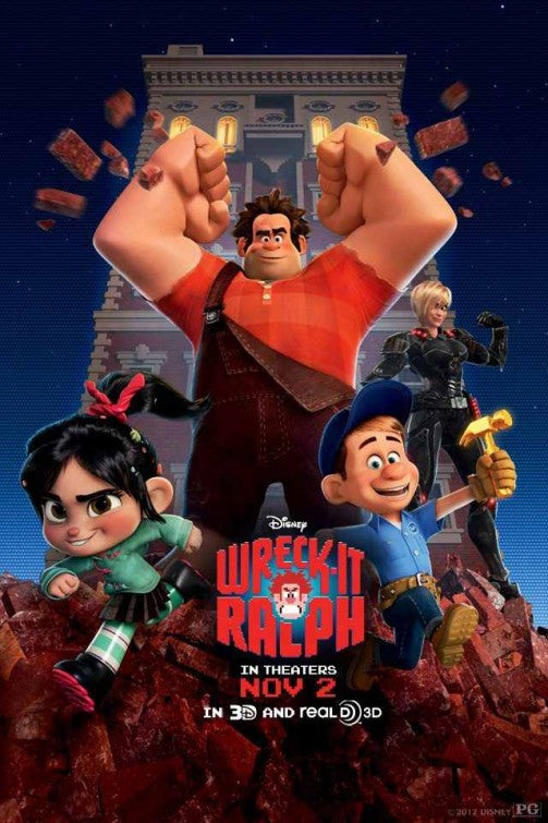 1000 piece jigsaw puzzle for the movie poster: Wreck-It Ralph (2012) ver15