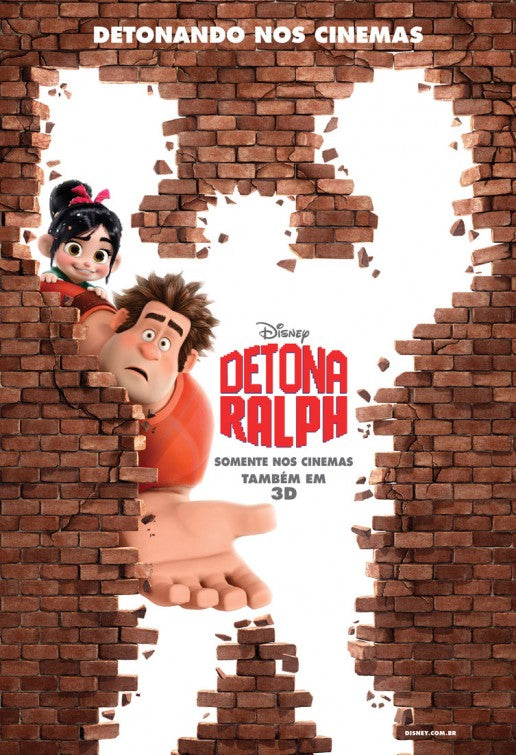 1000 piece jigsaw puzzle for the movie poster: Wreck-It Ralph (2012) ver4