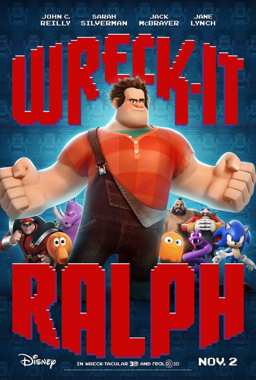 1000 piece jigsaw puzzle for the movie poster: Wreck-It Ralph (2012) ver6