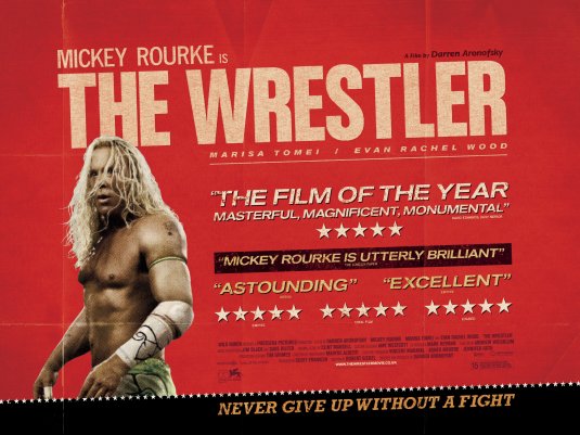 1000 piece jigsaw puzzle for the movie poster: The Wrestler (2008) ver2