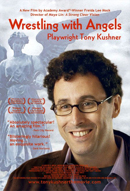 the movie poster: Wrestling with Angels: Playwright Tony Kushner (2006)