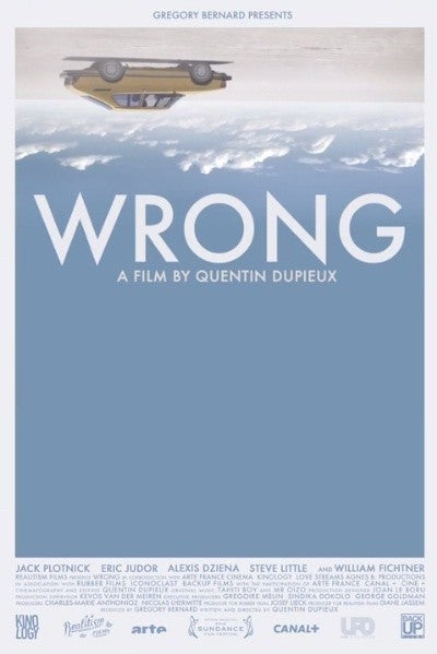 1000 piece jigsaw puzzle for the movie poster: Wrong (2012)