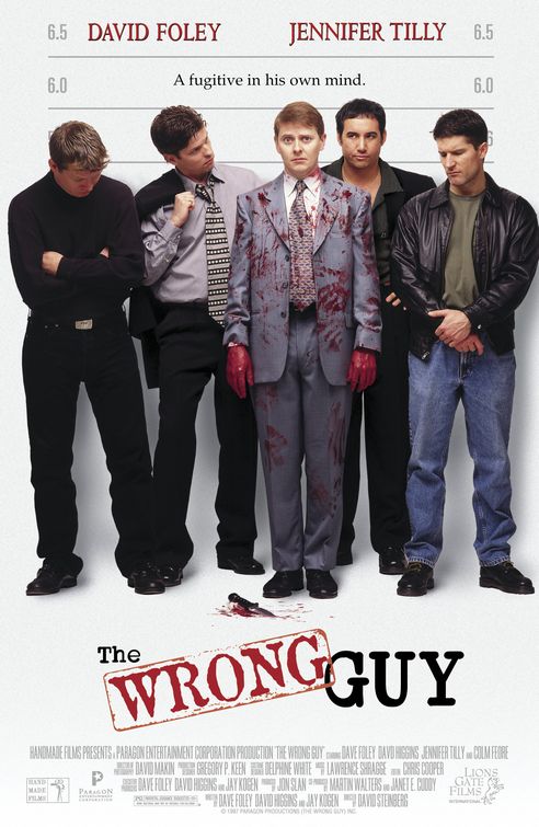 the movie poster: The Wrong Guy (1997)