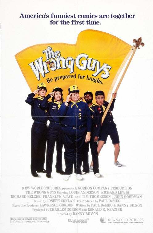 1000 piece jigsaw puzzle for the movie poster: The Wrong Guys (1988) ver2