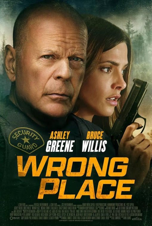 1000 piece jigsaw puzzle for the movie poster: Wrong Place (2022)