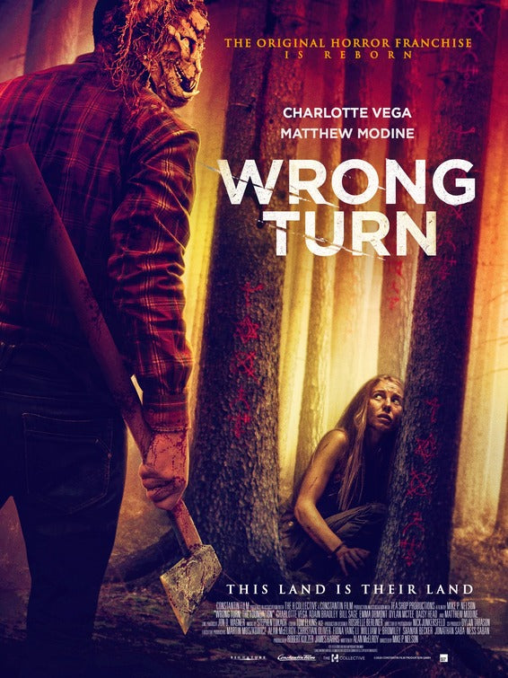 1000 piece jigsaw puzzle for the movie poster: Wrong Turn (2021) ver2
