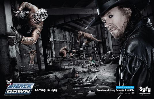 1000 piece jigsaw puzzle for tv poster: Friday Night Smackdown