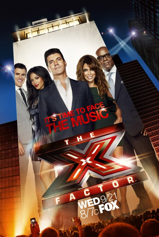1000 piece jigsaw puzzle for tv poster: The X Factor