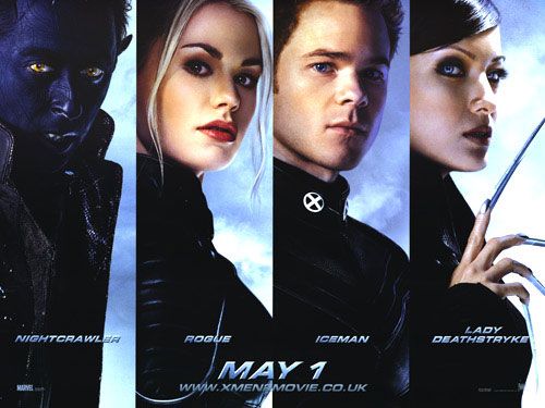the movie poster: X-Men 2 (2003) ver4
