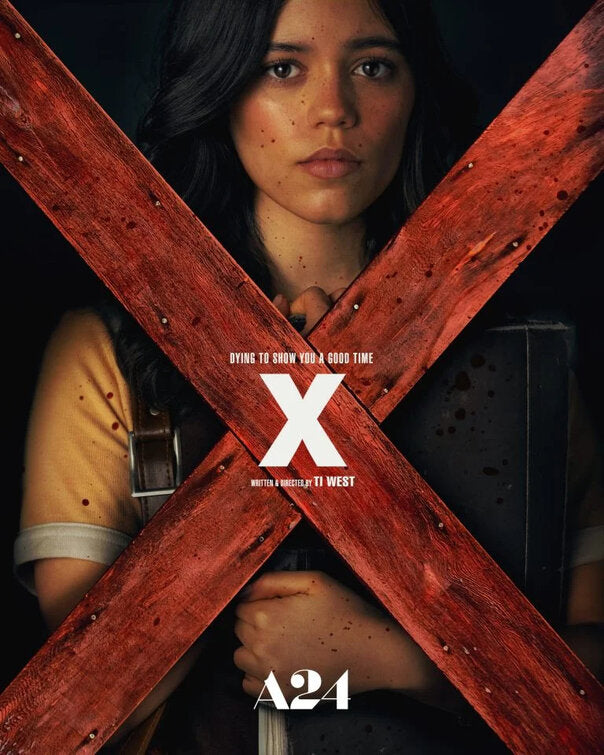 1000 piece jigsaw puzzle for the movie poster: X (2022) ver2