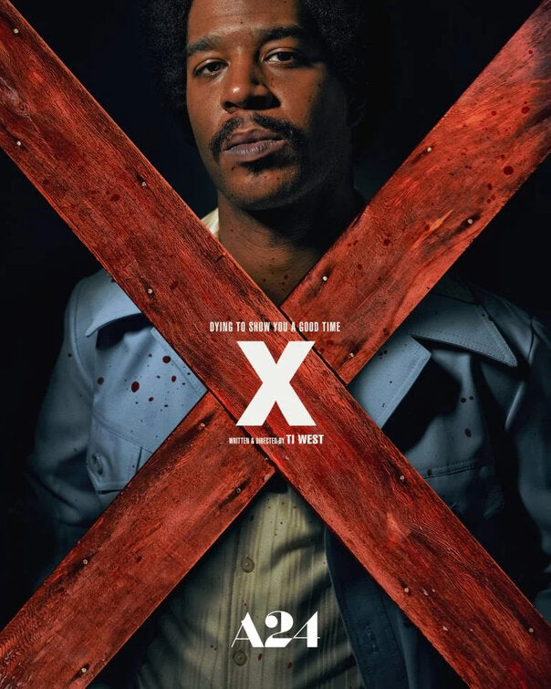 1000 piece jigsaw puzzle for the movie poster: X (2022) ver4