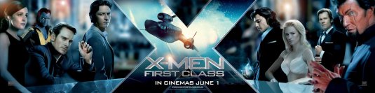 1000 piece jigsaw puzzle for the movie poster: X-Men: First Class (2011) ver9