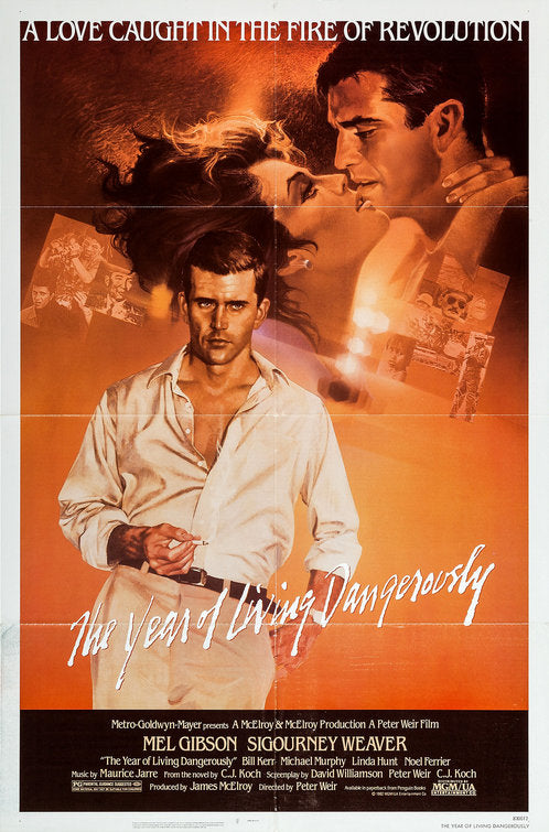 the movie poster: The Year of Living Dangerously (1982) ver2