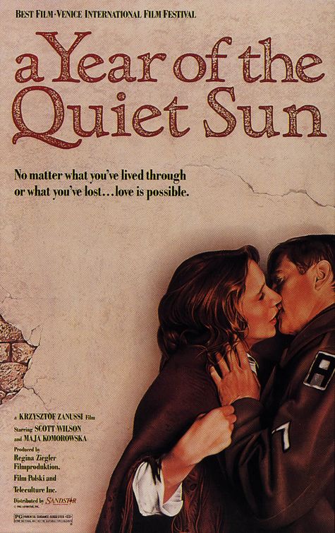 the movie poster: A Year of the Quiet Sun (1985)