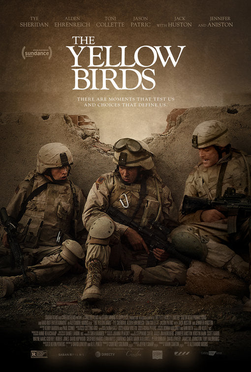 1000 piece jigsaw puzzle for the movie poster: The Yellow Birds (2018)