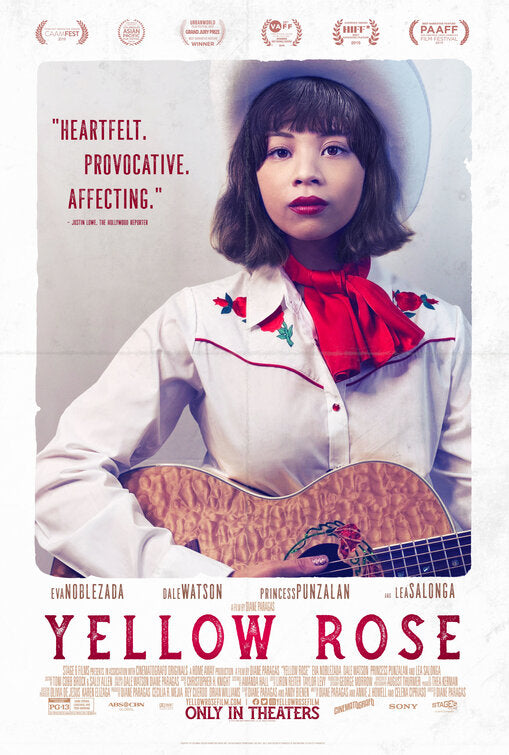 1000 piece jigsaw puzzle for the movie poster: Yellow Rose (2020)