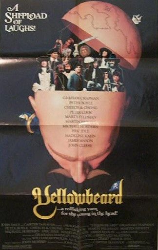 the movie poster: Yellowbeard (1983)