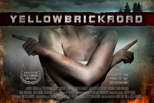 1000 piece jigsaw puzzle for the movie poster: YellowBrickRoad (2011)