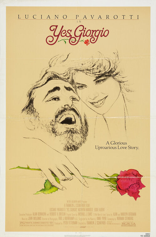 the movie poster: Yes, Giorgio (1982)