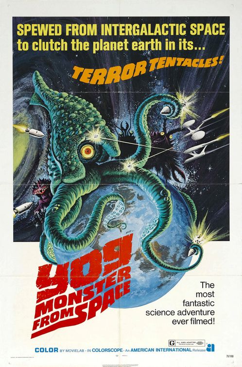 the movie poster: Yog: Monster from Space (1971)