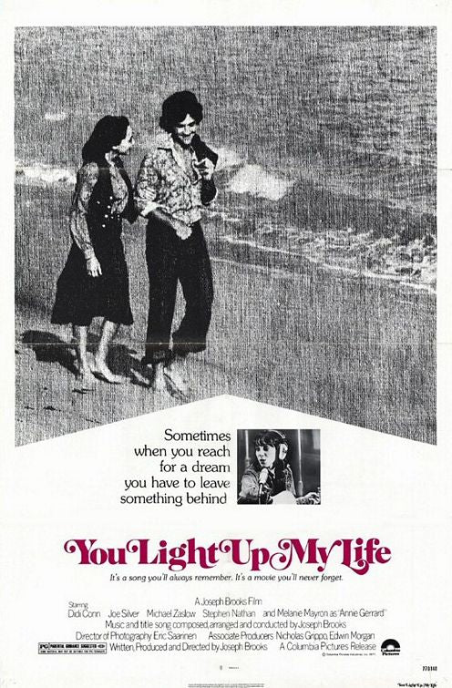the movie poster: You Light Up My Life (1977)