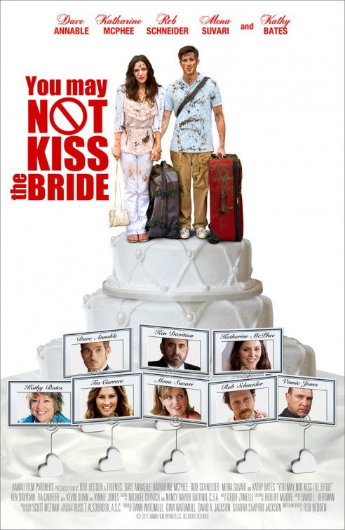 1000 piece jigsaw puzzle for the movie poster: You May Not Kiss the Bride (2011)