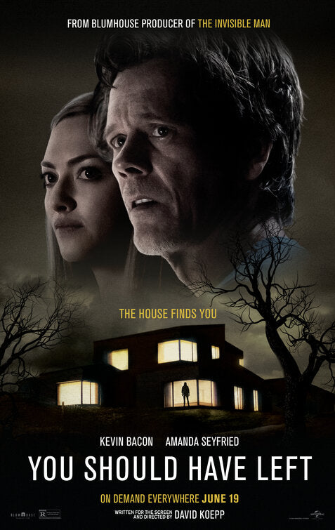 1000 piece jigsaw puzzle for the movie poster: You Should Have Left (2020)