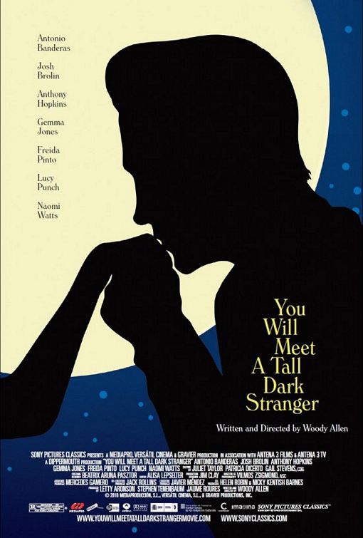 1000 piece jigsaw puzzle for the movie poster: You Will Meet a Tall Dark Stranger (2010) ver3