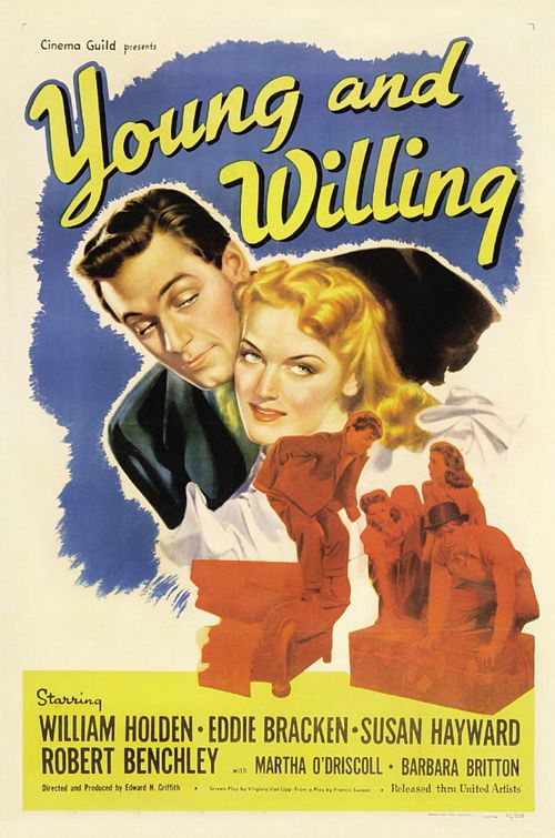 the movie poster: Young and Willing (1943)
