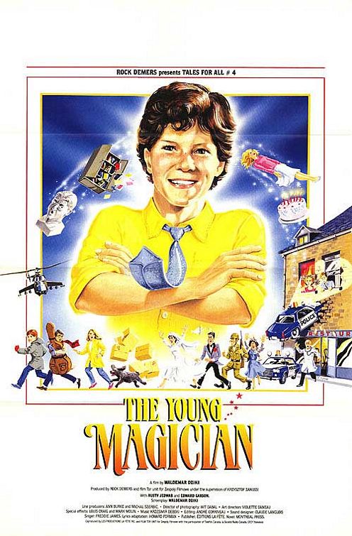 the movie poster: The Young Magician (1987)