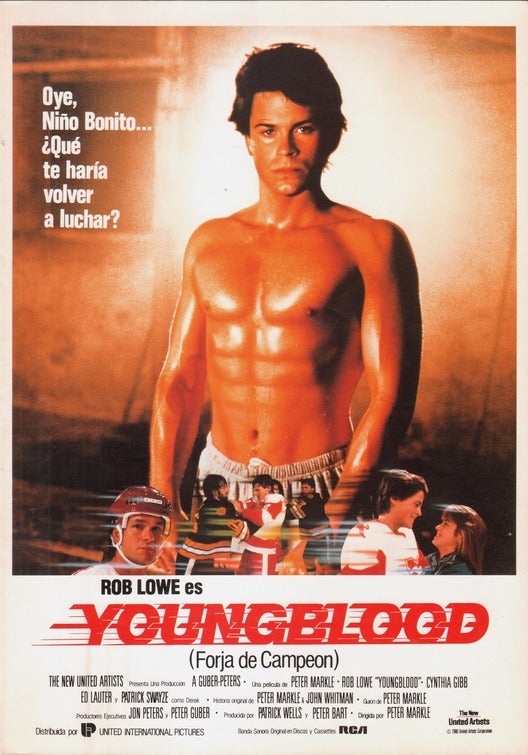 the movie poster: Youngblood (1986) ver2