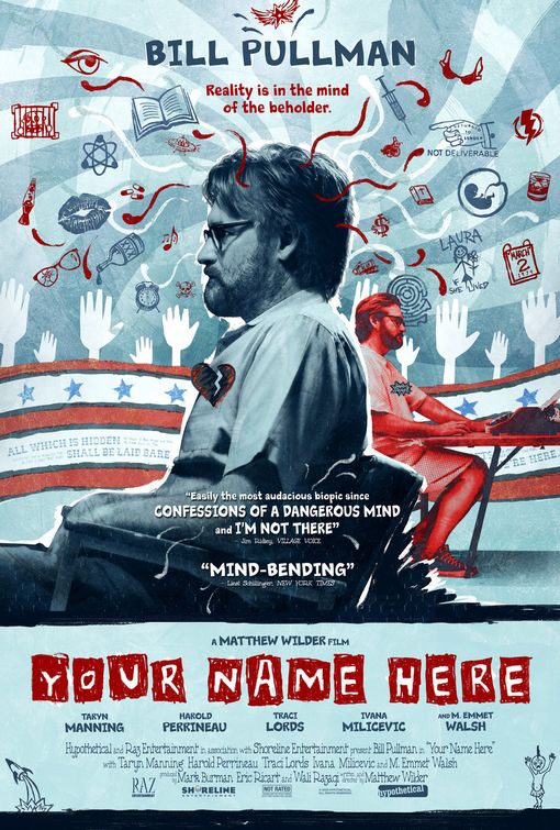 the movie poster: Your Name Here (2008)