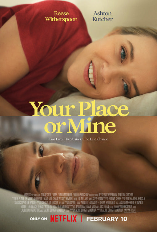 1000 piece jigsaw puzzle for the movie poster: Your Place or Mine (2023)