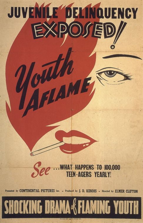 the movie poster: Youth Aflame (1944)