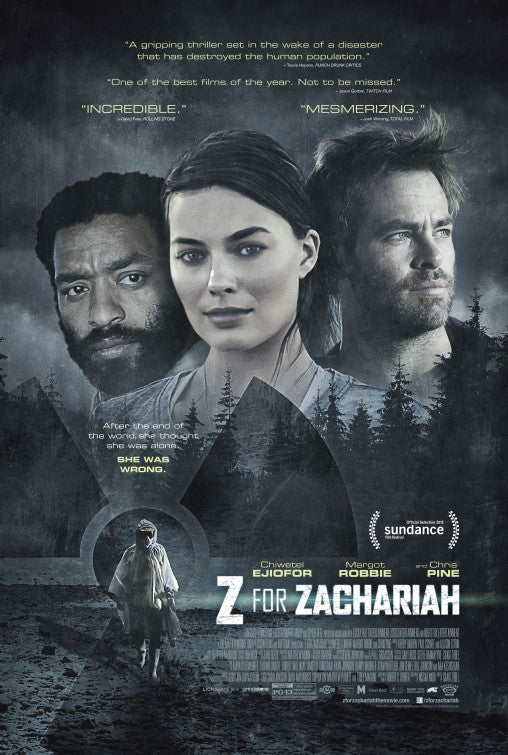 1000 piece jigsaw puzzle for the movie poster: Z for Zachariah (2015)