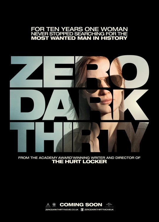1000 piece jigsaw puzzle for the movie poster: Zero Dark Thirty (2012) ver4