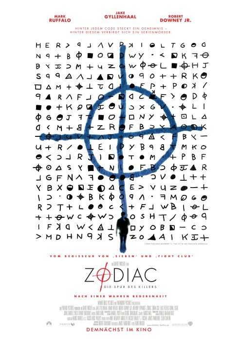 the movie poster: Zodiac (2007) ver3