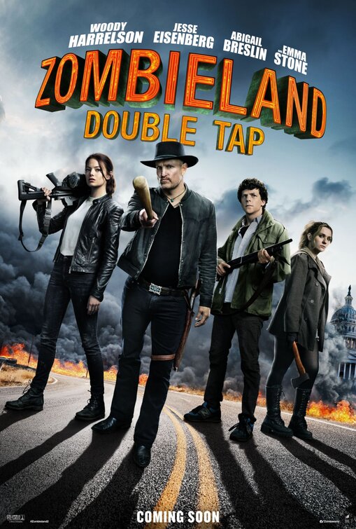 1000 piece jigsaw puzzle for the movie poster: Zombieland: Double Tap (2019) ver2