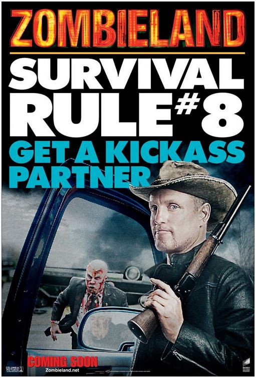 1000 piece jigsaw puzzle for the movie poster: Zombieland (2009) ver5