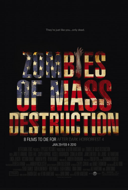 1000 piece jigsaw puzzle for the movie poster: Zombies of Mass Destruction (2010) ver2
