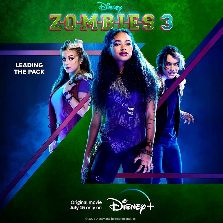 1000 piece jigsaw puzzle for the movie poster: Zombies 3 (2022) ver5