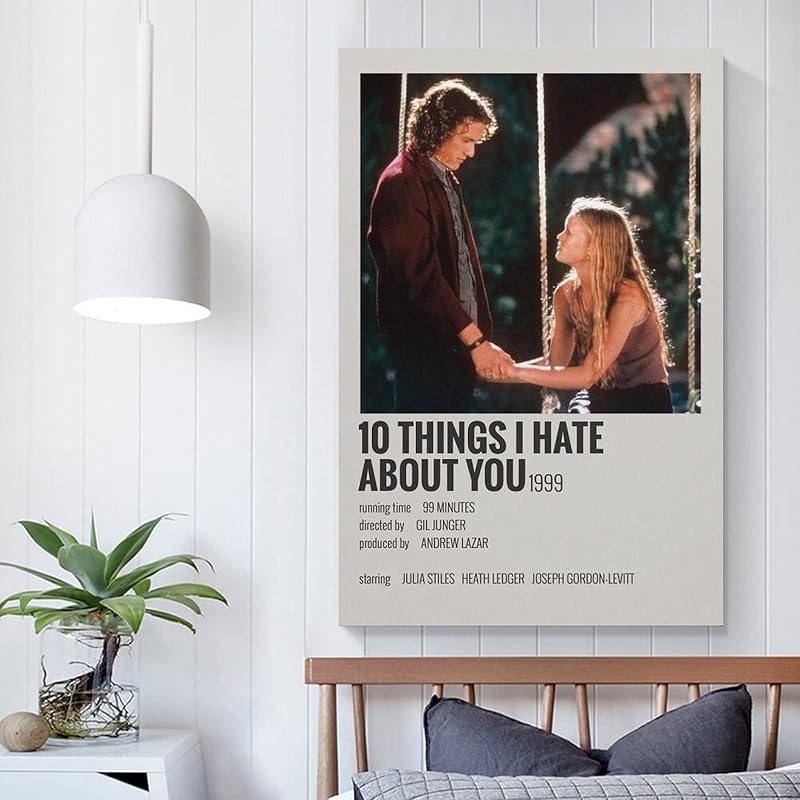 10 Things I Hate About You Posters puzzle wall decoration