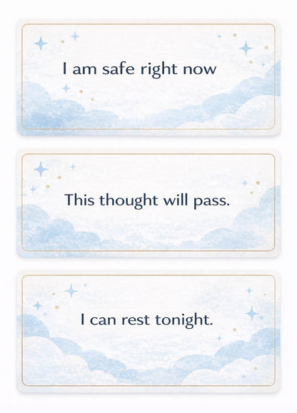 Stop Overthinking at Night Workbook