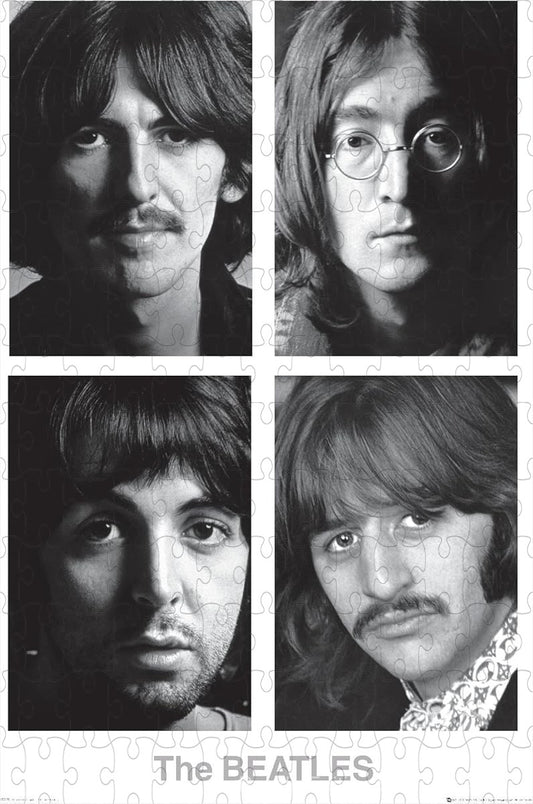 A clean and subtle visual inspired by The Beatles' White Album, ideal for modern d¨¦cor