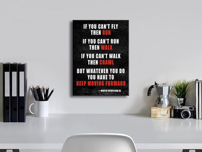 Keep Moving Forward, Puzzle für Erwachsene 1000 Teile, inspirierende Poster-Leinwandpuzzles