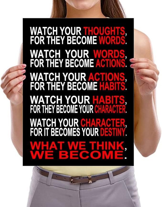 1000-piece inspirational poster canvas puzzle 10 Things That Require Zero Talent  